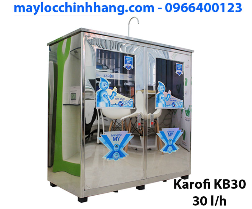 Máy bán công nghiệp Karofi KB30 có tủ