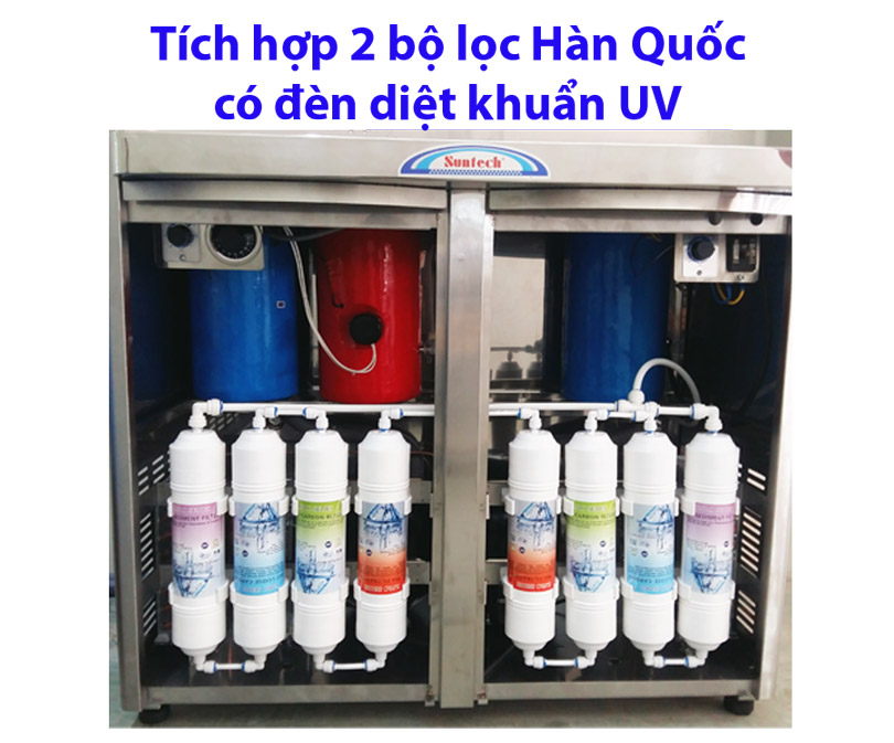 Máy Lọc Nước 4 Vòi Nóng Lạnh Suntech