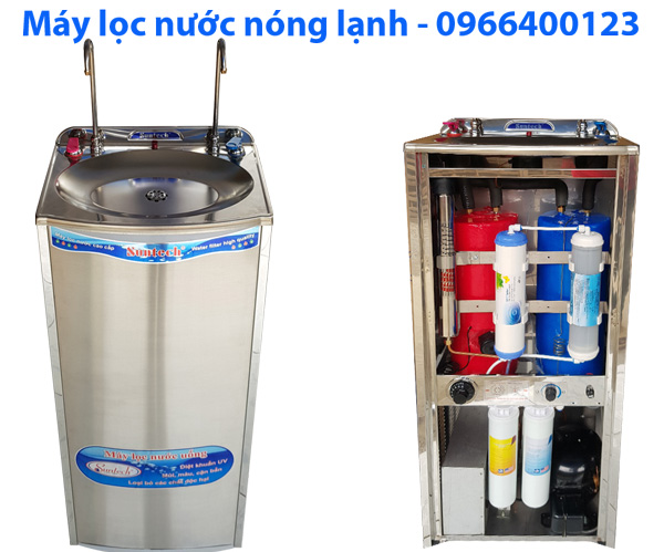 Máy Lọc Nước Nóng Lạnh 2 Vòi Nano + UV