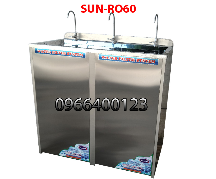 Máy Lọc Nước RO 60 l/h Có Tủ inox