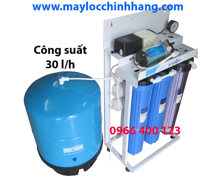 Máy Lọc Nước RO Karofi Công Suất 30l/h 